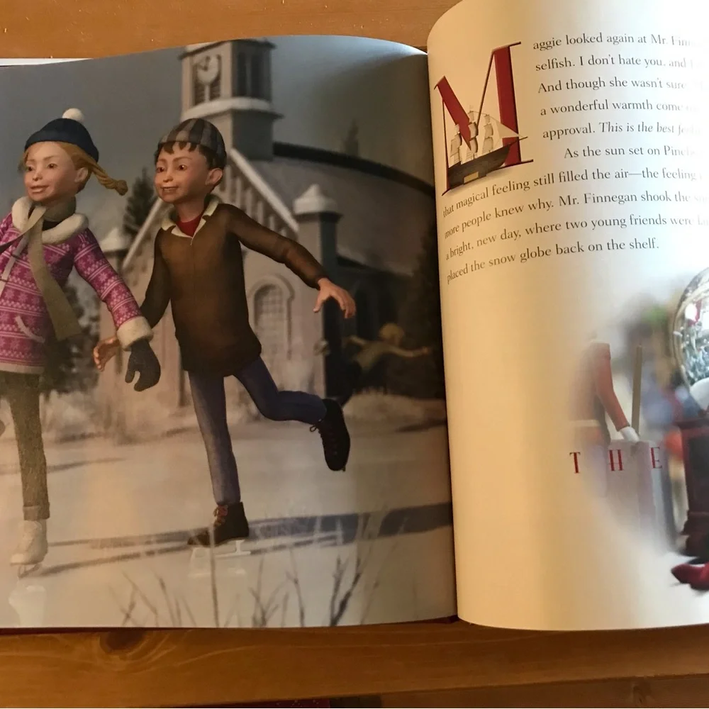 Mr. Finnegan's Giving Chest by Dick Van Dyke - Purple Cover Coffee Table Book